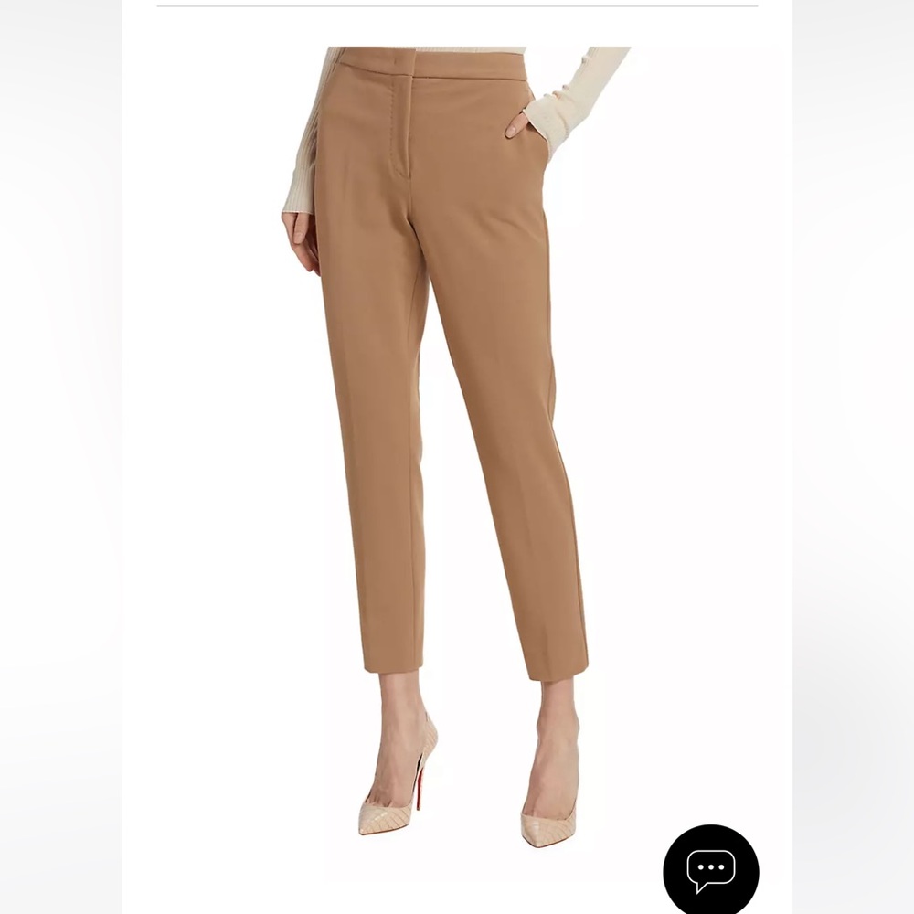 Max Mara Pegno Tapered Trousers
Camel color
Size US 4